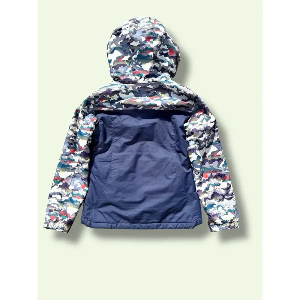 Arctix Kids‎ L (14/16) Slalom Insulated Winter Ski Jacket Hooded Navy/Camo Print